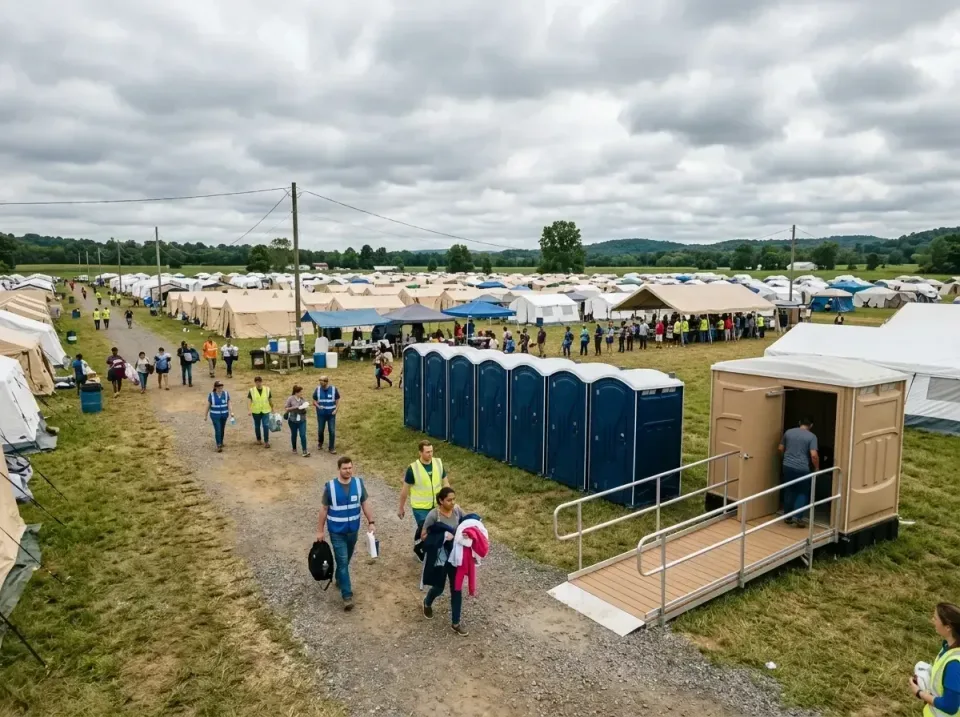 disaster-relief-camp-restrooms-010 — frequently asked questions, Dumpster & Portable Bathrooms Rental in Highland, UT